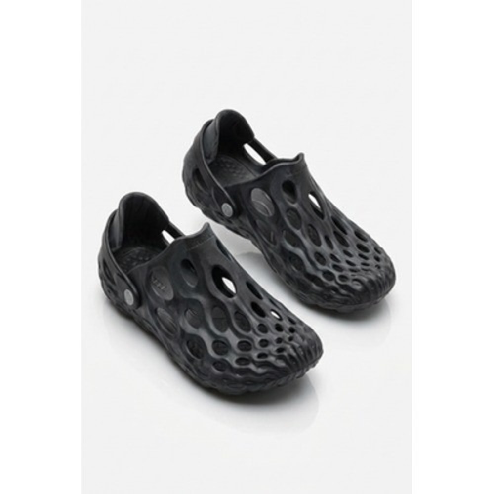 Merrell Hydro Moc Sandals Mens 7.5 Womens 9 Black Slip On Water Clog Shoes
